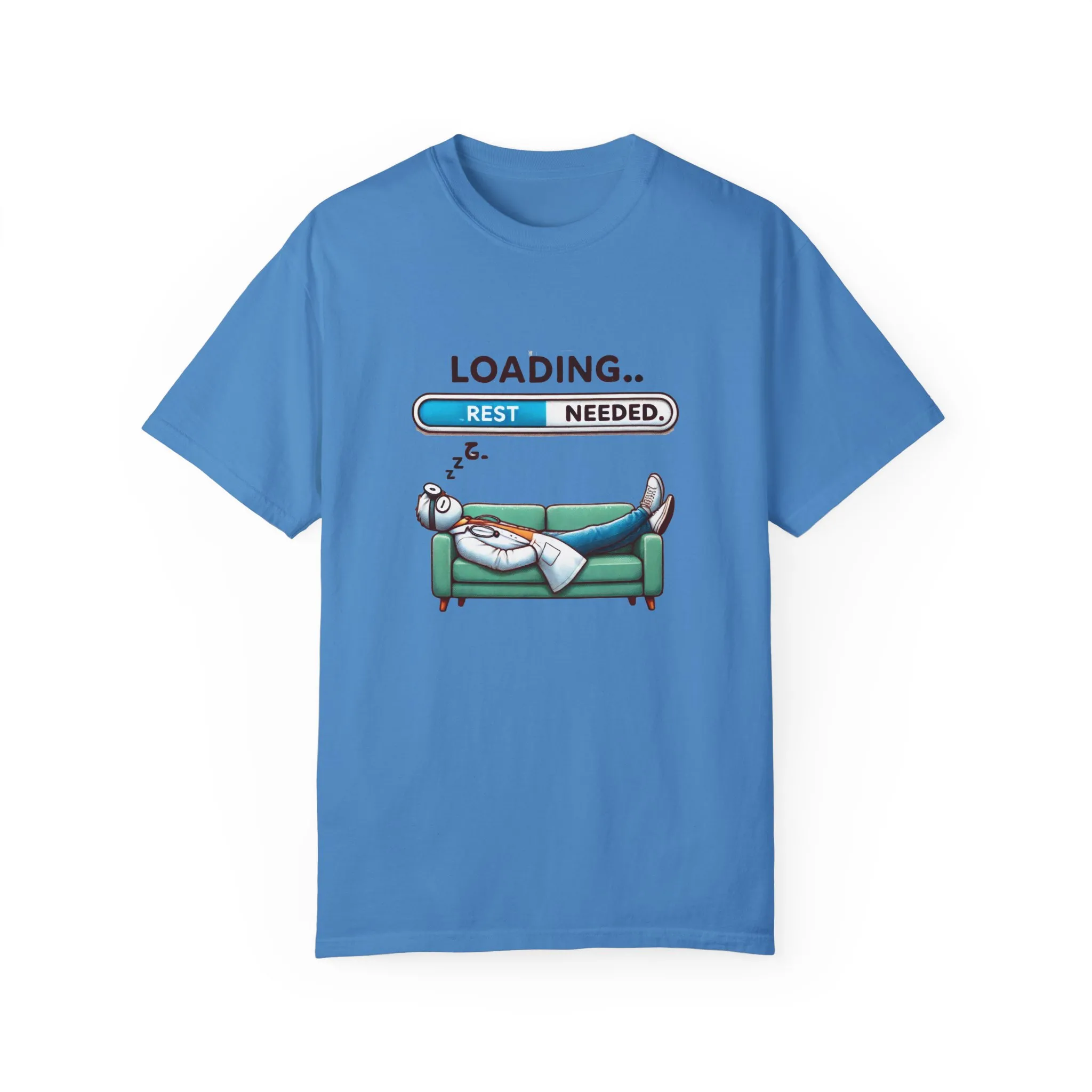 Loading Rest Needed Unisex Garment-Dyed T-Shirt - Image 33