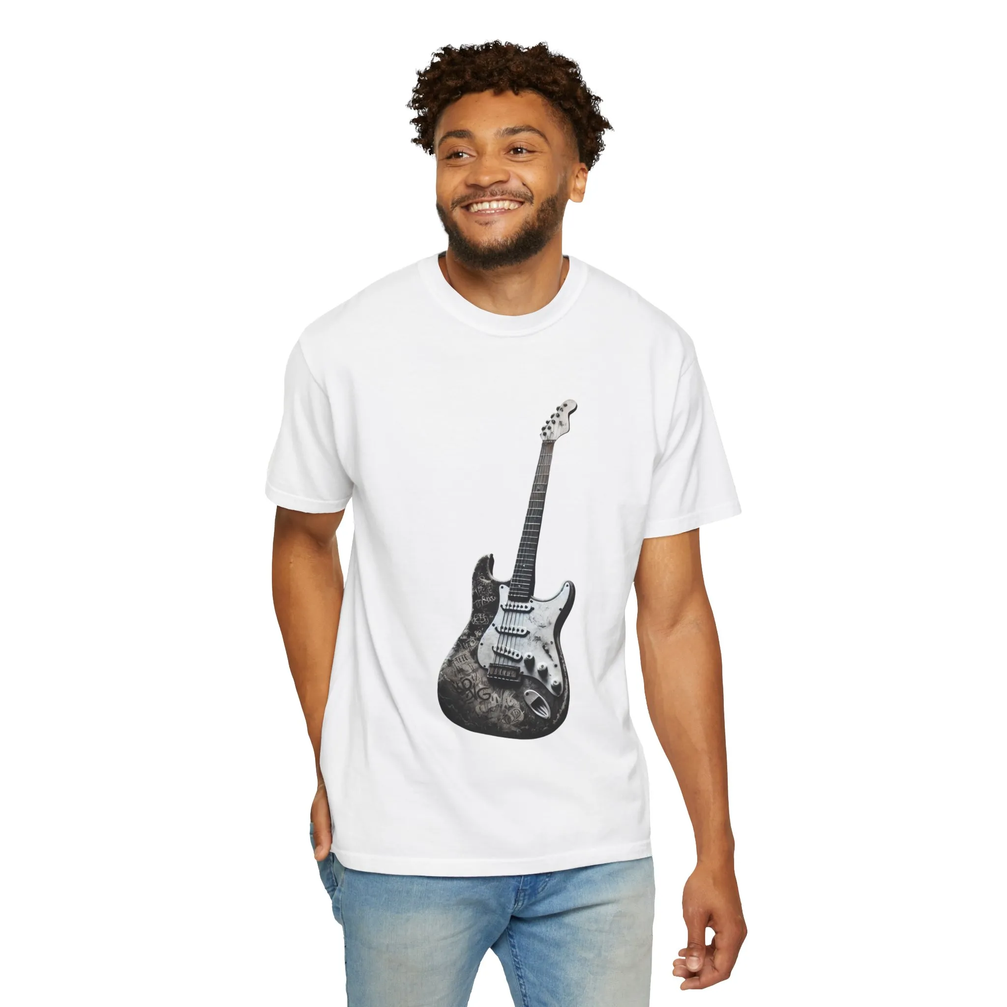 Vintage Guitar Unisex T-Shirt - Perfect for Musicians and Music Lovers - Image 8