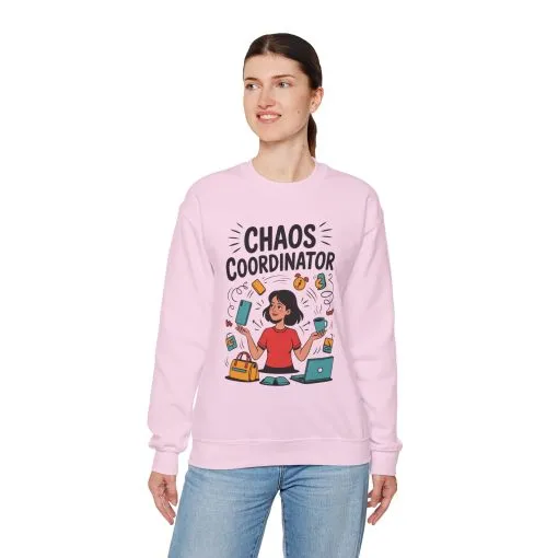 Chaos Coordinator Sweatshirt, Funny Mom Life Sweatshirt ,Gift for Busy Moms, Multitasking Mom Gift, Mom Life Sweatshirt, Mother's Day Gift - Image 28