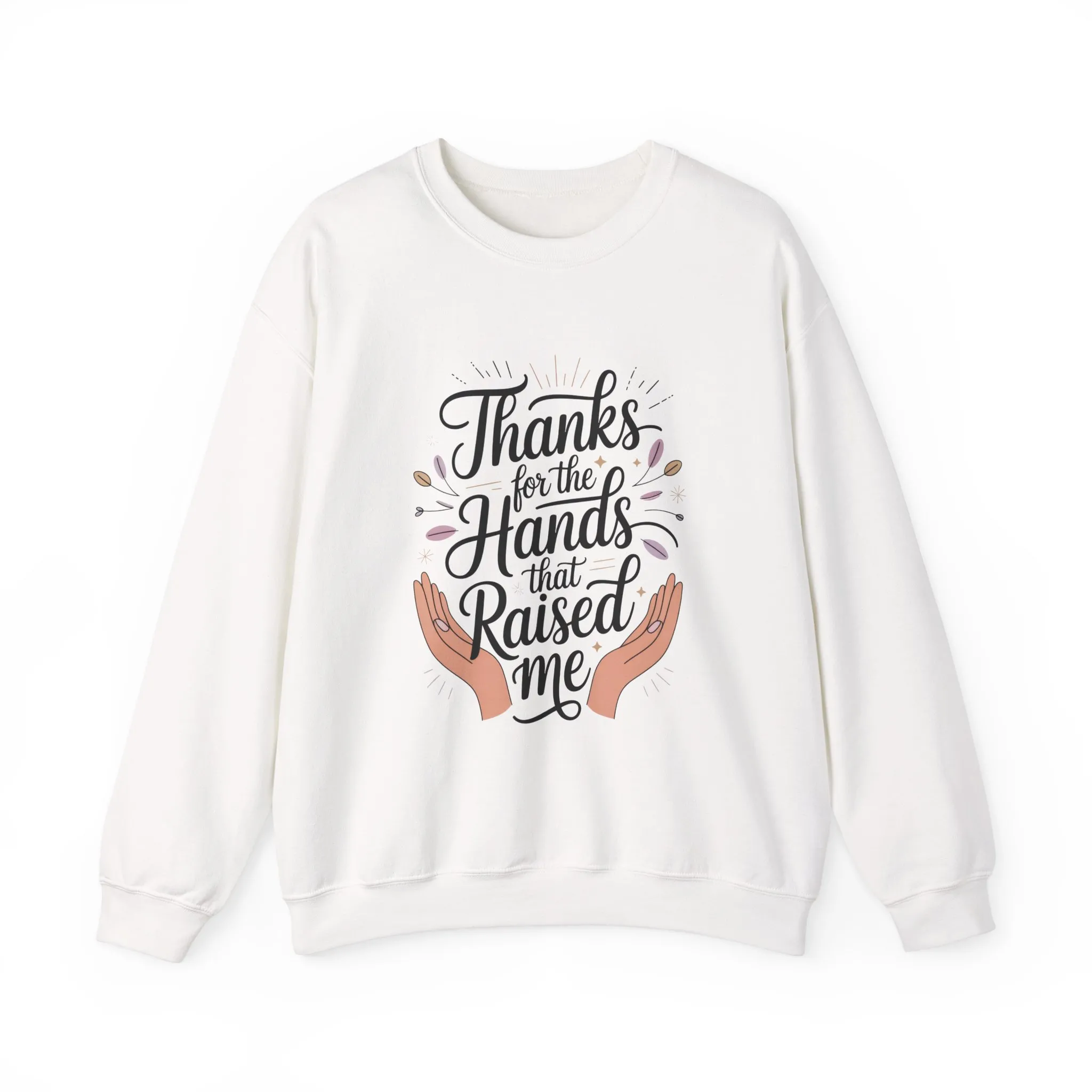 Thanks for the Hands That Raised Me Shirt, Mother's Day Gift, Appreciation Shirt for Mom, thankful mom tee - Image 33