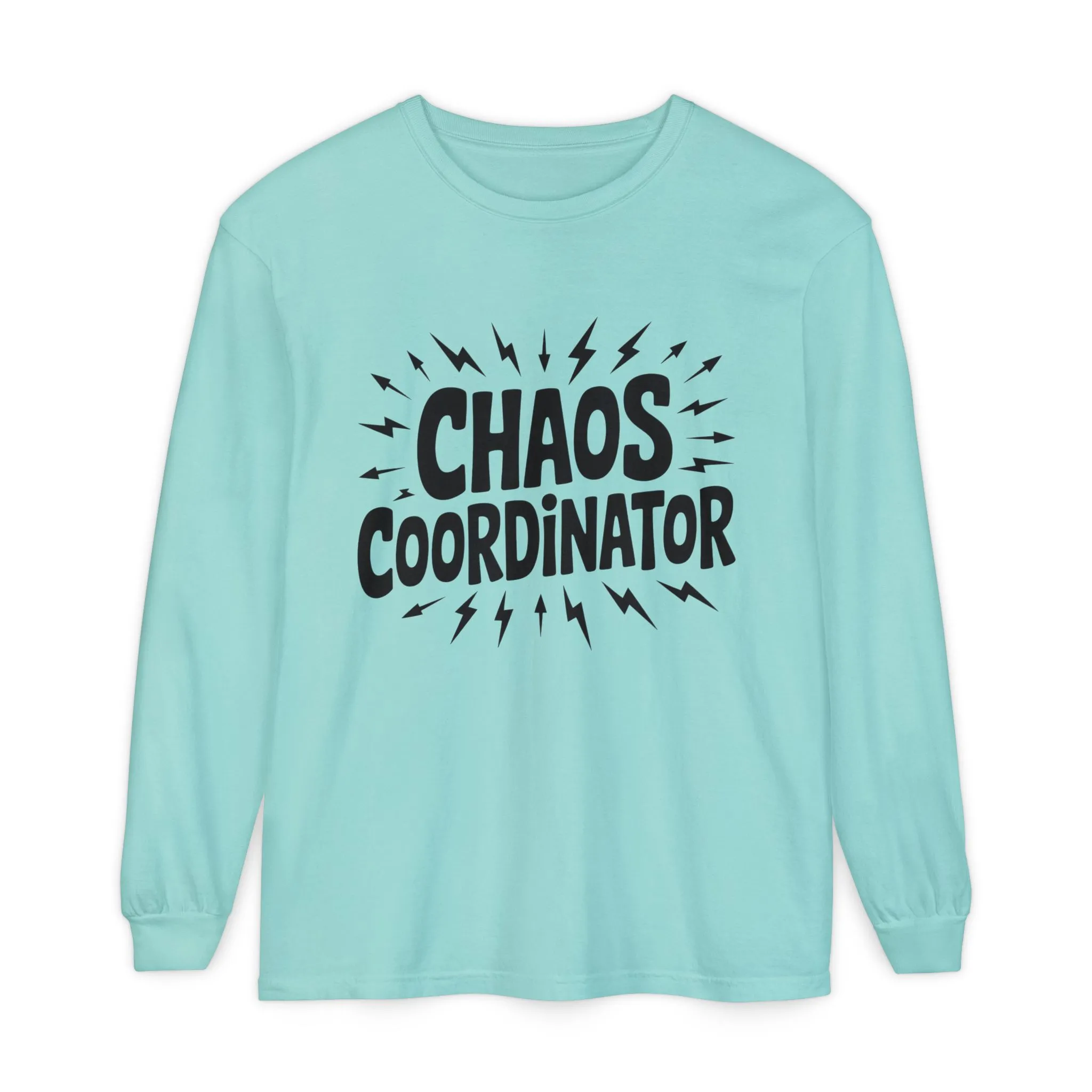 Chaos Coordinator Shirt Unisex Long Sleeve Tee, Funny Mom Life Gift, Mothers Day Shirt, Gifts for Team Leaders, Humor Apparel - Image 39