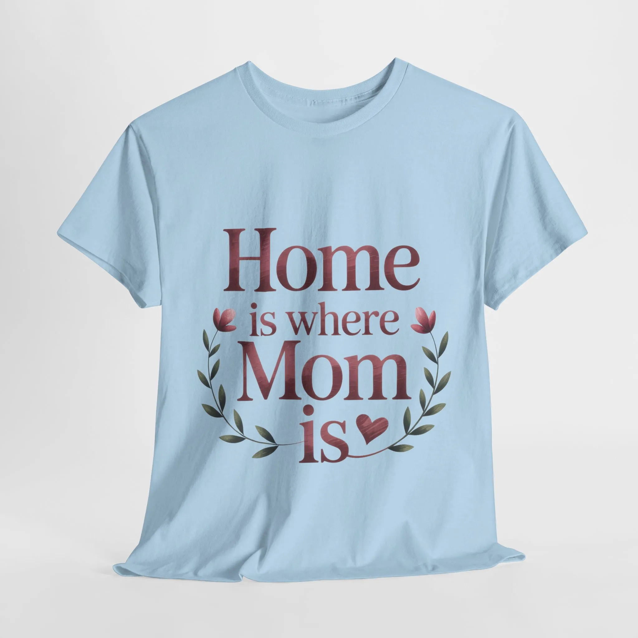 Home is Where Mom Is Women's Tee, Cozy Cotton T-Shirt for Mothers, Perfect Gift for Mother's Day, Casual Everyday Wear, mother's day gift - Image 20