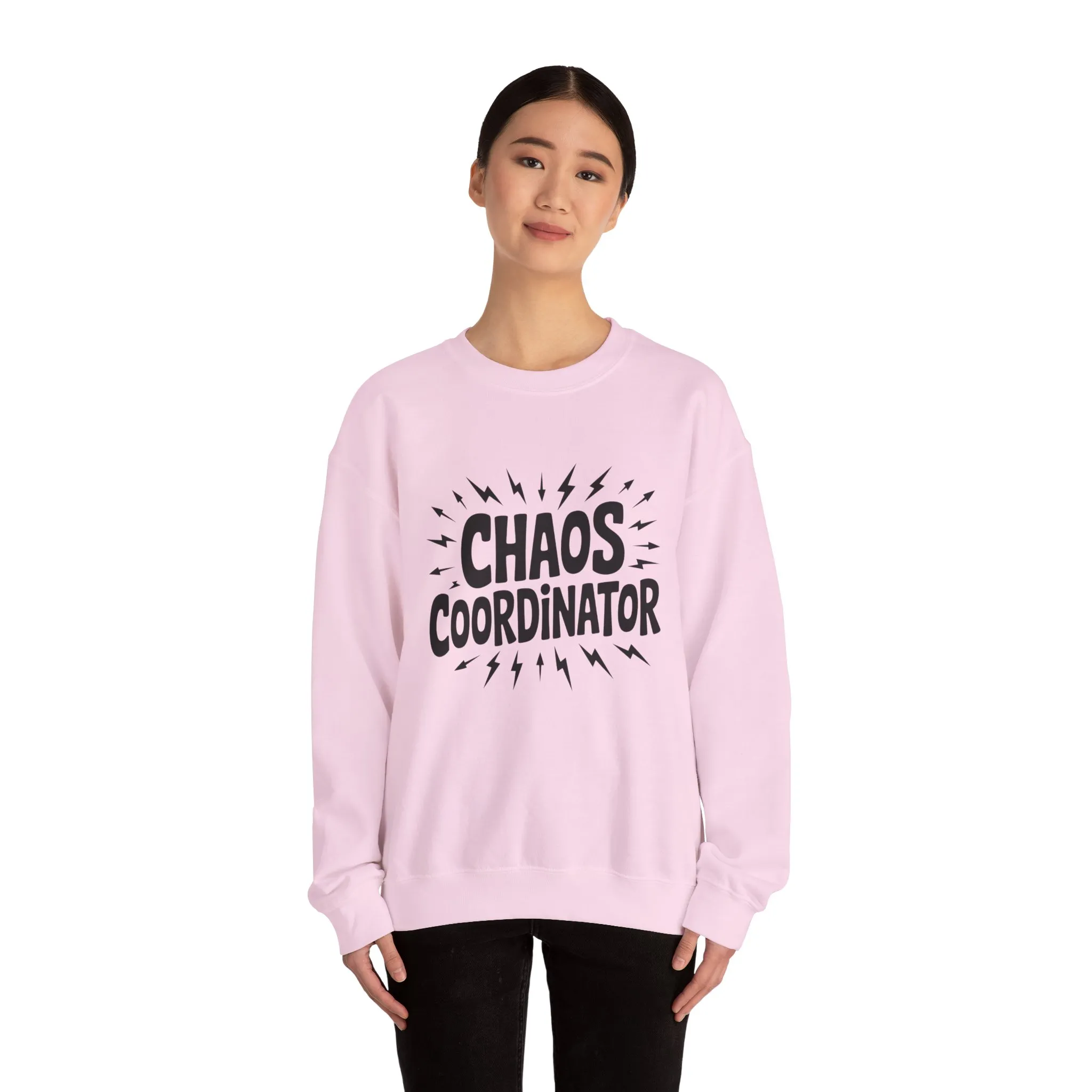 Chaos Coordinator Sweatshirt, Funny Gift for Moms, Mother's Day Gift, TeacherSweatshirt, Casual Graphic Tee, Women's Gift Idea - Image 24