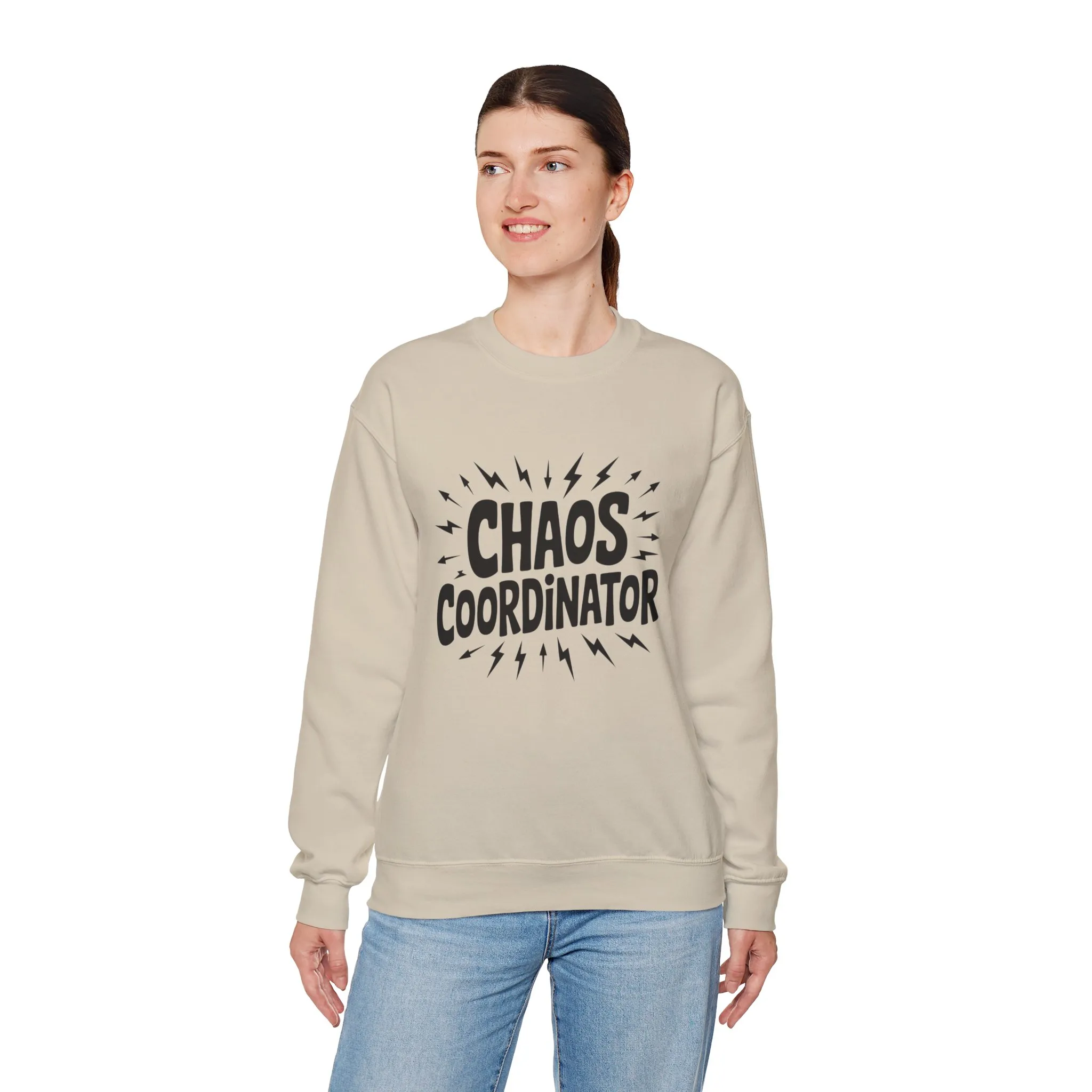 Chaos Coordinator Sweatshirt, Funny Gift for Moms, Mother's Day Gift, TeacherSweatshirt, Casual Graphic Tee, Women's Gift Idea - Image 31