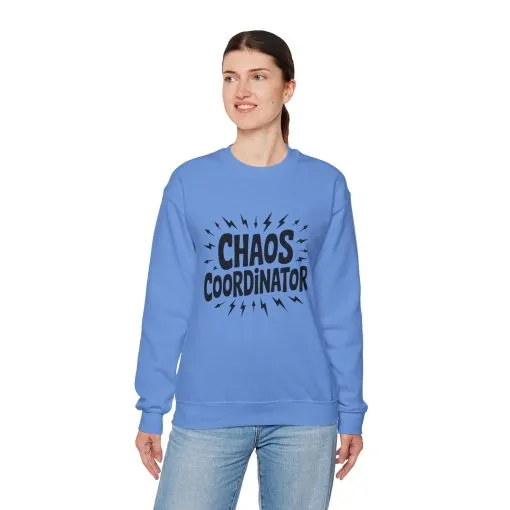 Chaos Coordinator Sweatshirt, Funny Gift for Moms, Mother's Day Gift, TeacherSweatshirt, Casual Graphic Tee, Women's Gift Idea - Image 39