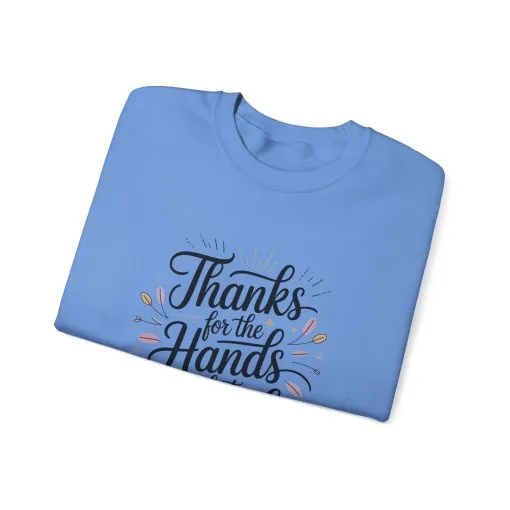 Thanks for the Hands That Raised Me Shirt, Mother's Day Gift, Appreciation Shirt for Mom, thankful mom tee - Image 18