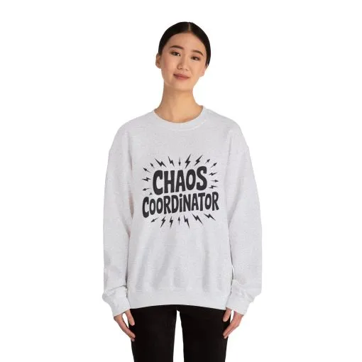 Chaos Coordinator Sweatshirt, Funny Gift for Moms, Mother's Day Gift, TeacherSweatshirt, Casual Graphic Tee, Women's Gift Idea - Image 10