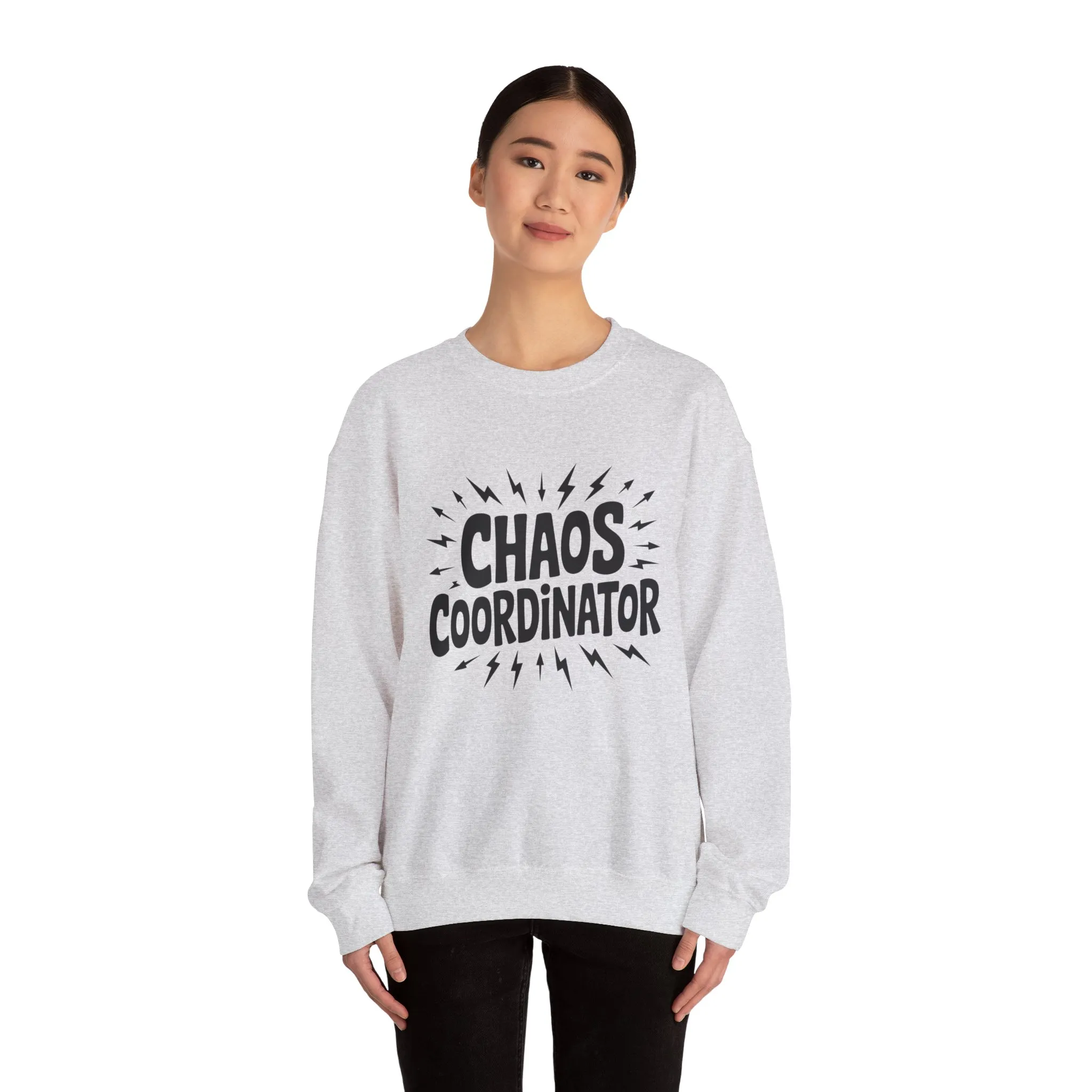 Chaos Coordinator Sweatshirt, Funny Gift for Moms, Mother's Day Gift, TeacherSweatshirt, Casual Graphic Tee, Women's Gift Idea - Image 10