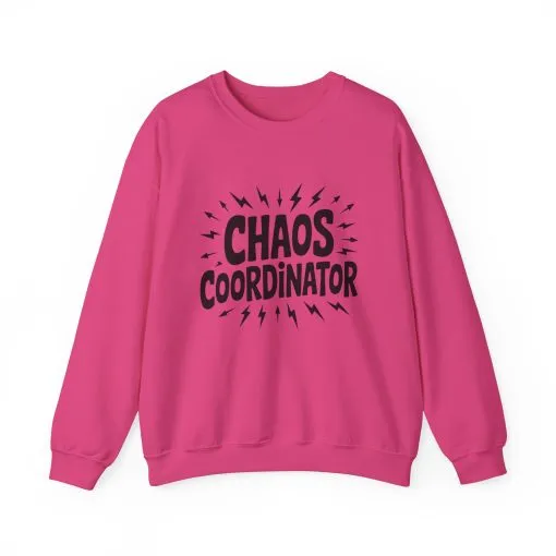 Chaos Coordinator Sweatshirt, Funny Gift for Moms, Mother's Day Gift, TeacherSweatshirt, Casual Graphic Tee, Women's Gift Idea - Image 26