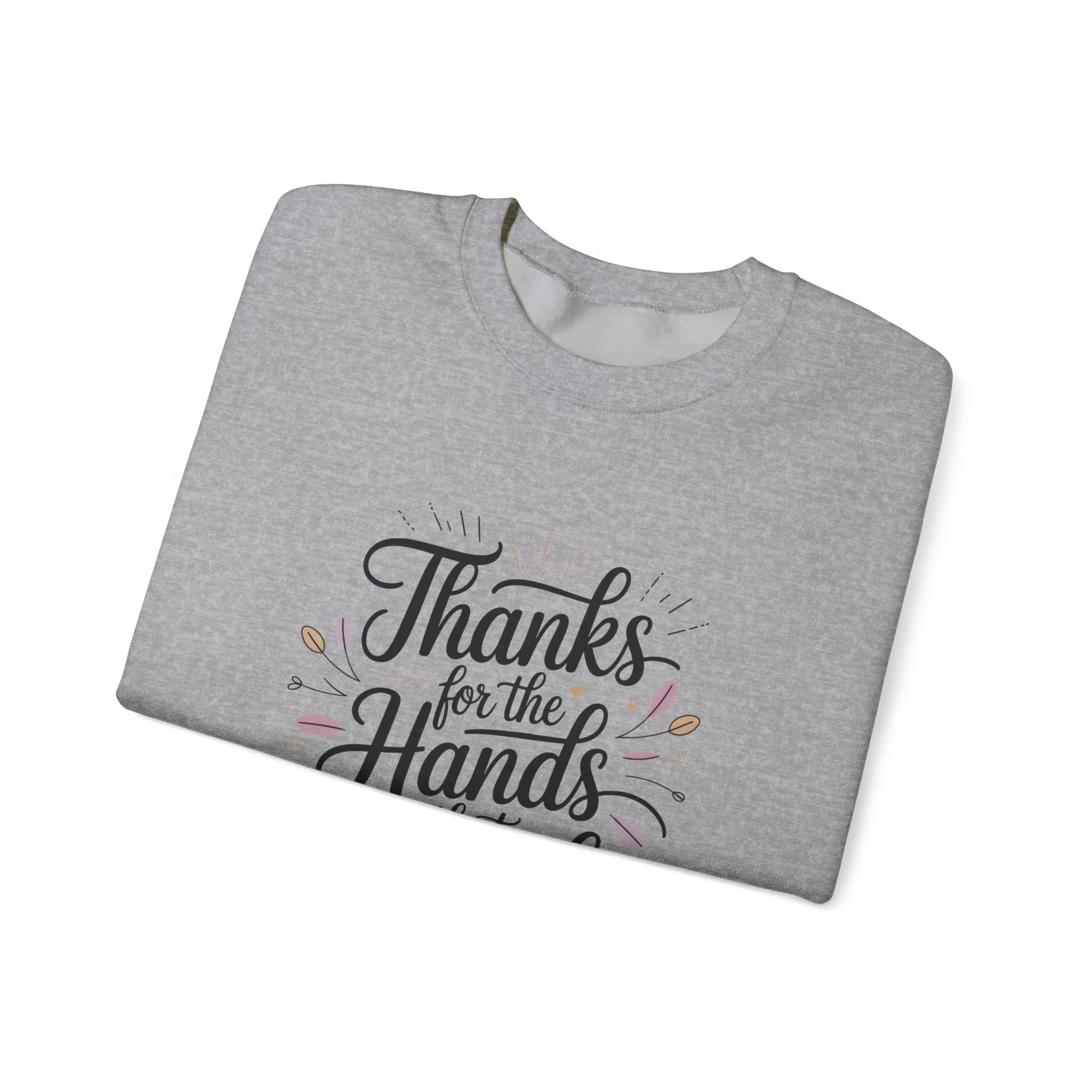 Thanks for the Hands That Raised Me Shirt, Mother's Day Gift, Appreciation Shirt for Mom, thankful mom tee - Image 10