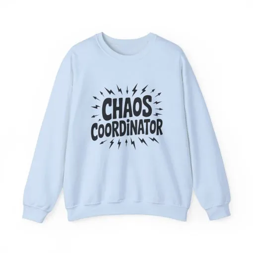 Chaos Coordinator Sweatshirt, Funny Gift for Moms, Mother's Day Gift, TeacherSweatshirt, Casual Graphic Tee, Women's Gift Idea - Image 20