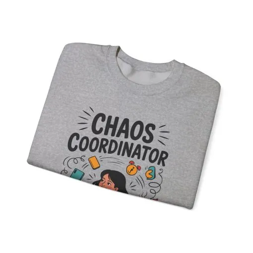 Chaos Coordinator Sweatshirt, Funny Mom Life Sweatshirt ,Gift for Busy Moms, Multitasking Mom Gift, Mom Life Sweatshirt, Mother's Day Gift - Image 14