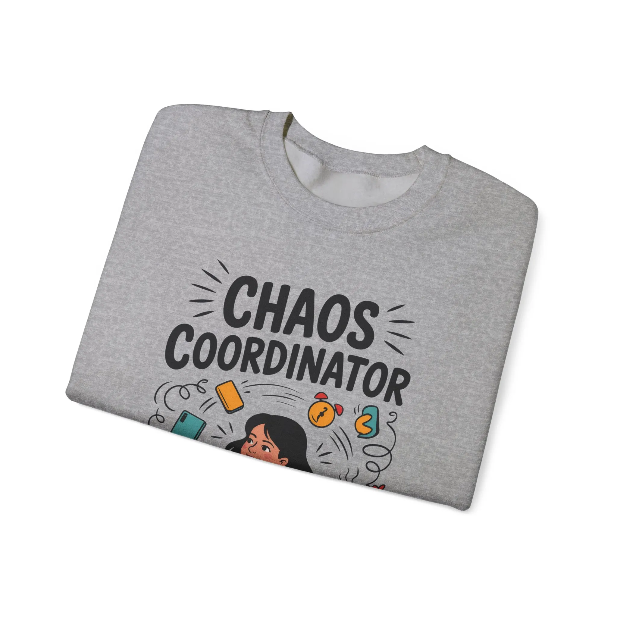Chaos Coordinator Sweatshirt, Funny Mom Life Sweatshirt ,Gift for Busy Moms, Multitasking Mom Gift, Mom Life Sweatshirt, Mother's Day Gift - Image 14
