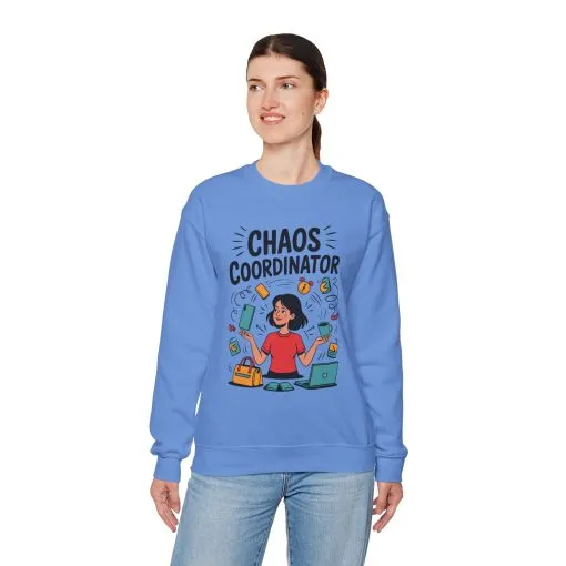 Chaos Coordinator Sweatshirt, Funny Mom Life Sweatshirt ,Gift for Busy Moms, Multitasking Mom Gift, Mom Life Sweatshirt, Mother's Day Gift - Image 24