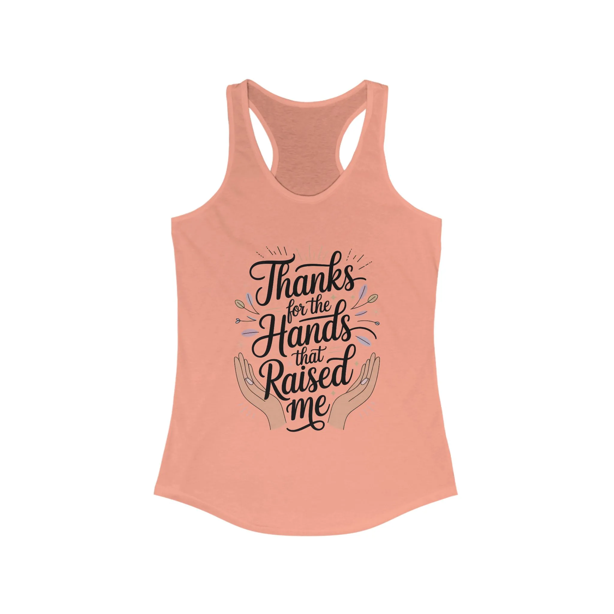 Grateful Hands Tank Top, Mother's Day Gift, Appreciation Tee, Family Love Shirt, Empowering Women Top, Inspirational tee - Image 3