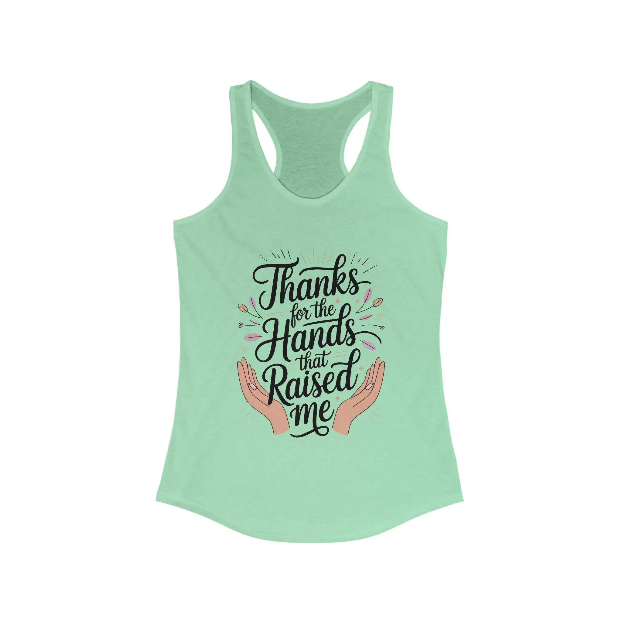 Grateful Hands Tank Top, Mother's Day Gift, Appreciation Tee, Family Love Shirt, Empowering Women Top, Inspirational tee - Image 5