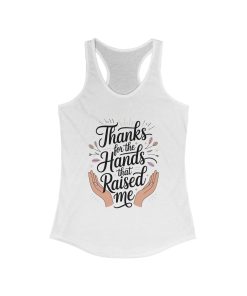 Grateful Hands Tank Top, Mother's Day Gift, Appreciation Tee, Family Love Shirt, Empowering Women Top, Inspirational tee