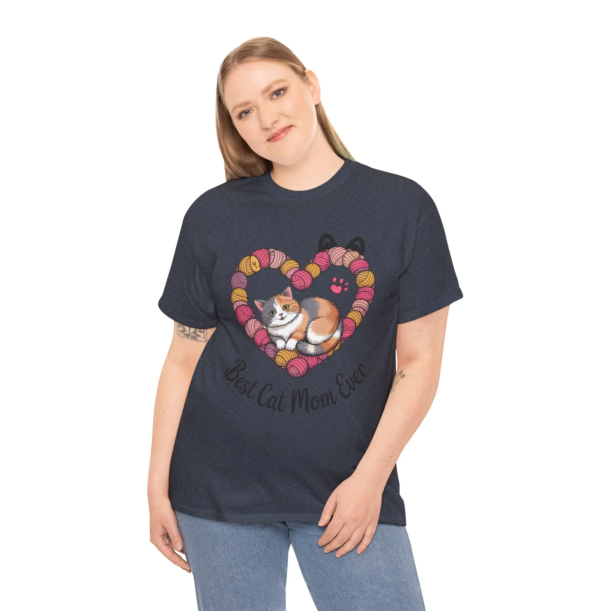 Best Cat Mom Ever T-Shirt, Cat Lover Gift, Pet Mom Shirt, Funny Animal Apparel, Cute Gift for Cat Moms, Gift for Cat Lovers, Kitty Mom Shirt - Image 36