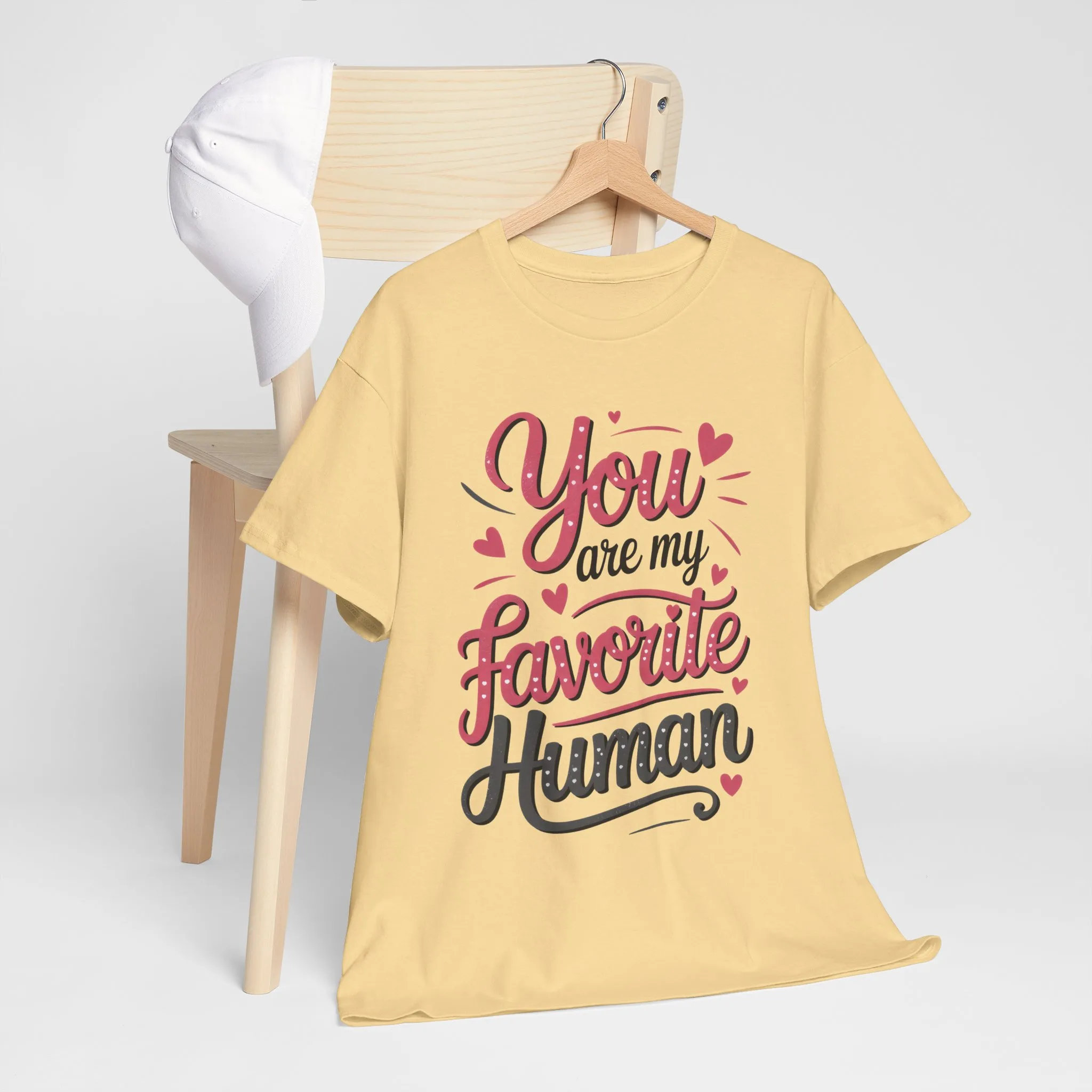 You Are My Favorite Human Tee, Cute Gift for Friends, Couples, Valentine's Day, Birthdays, Casual Wear, mother's day gift - Image 28