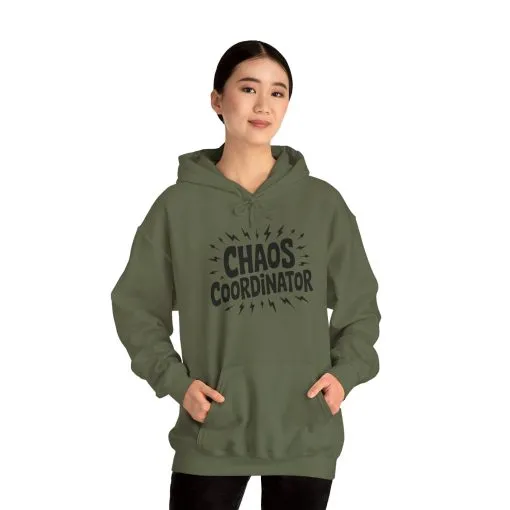 Chaos Coordinator Hoodie, Sweatshirt for Busy Moms, Gifts for Teachers, Motivational Apparel, Workplace humor gift, mothers day gift - Image 44