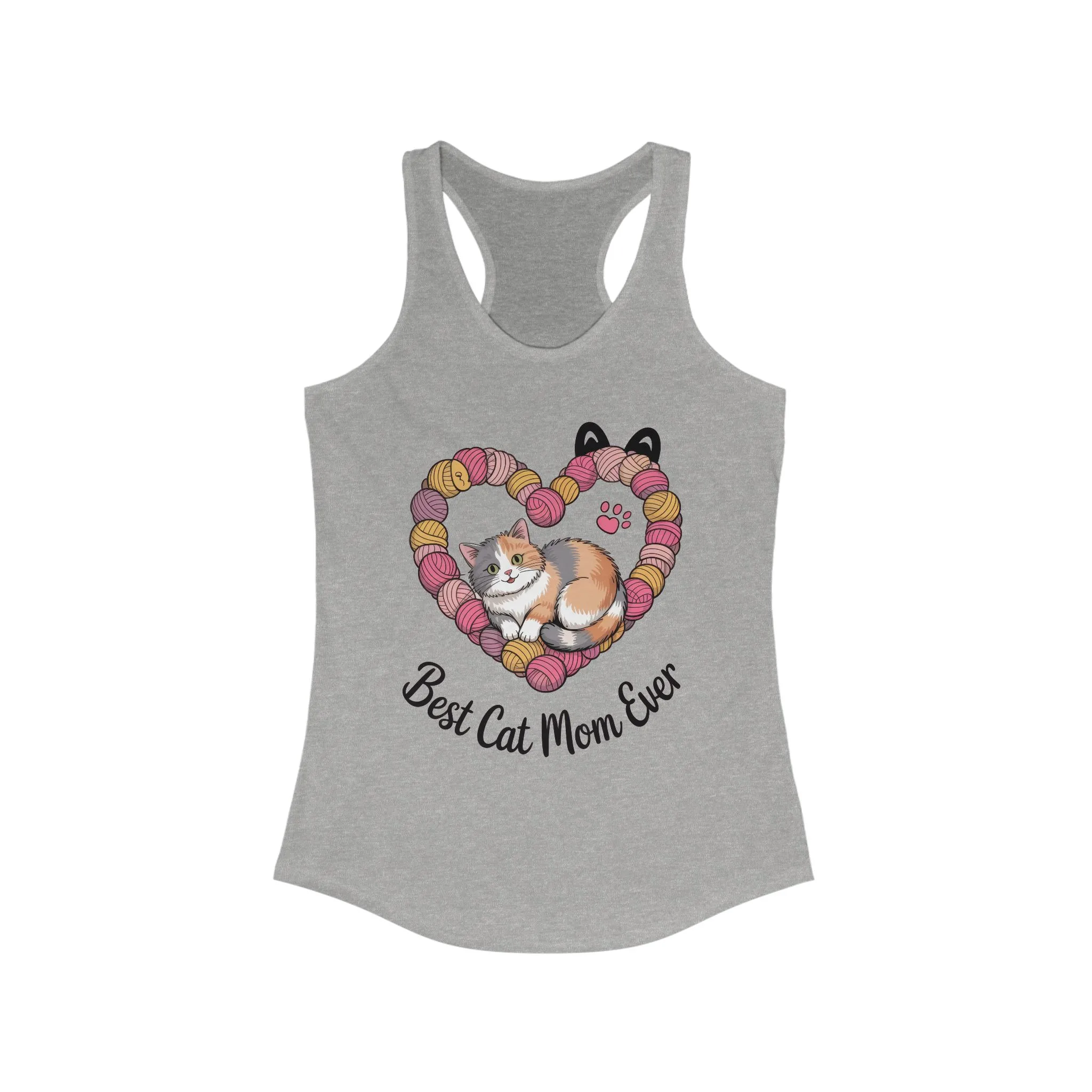 Best Cat Mom Ever Tank Top, Cat Lover Gift, Pet Mom Shirt, Funny Cat Tank, Mother's Day Gift, Mother's Day Gift, Pet Mom Gift - Image 5