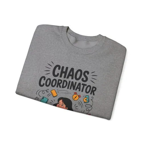 Chaos Coordinator Sweatshirt, Funny Mom Life Sweatshirt ,Gift for Busy Moms, Multitasking Mom Gift, Mom Life Sweatshirt, Mother's Day Gift - Image 42