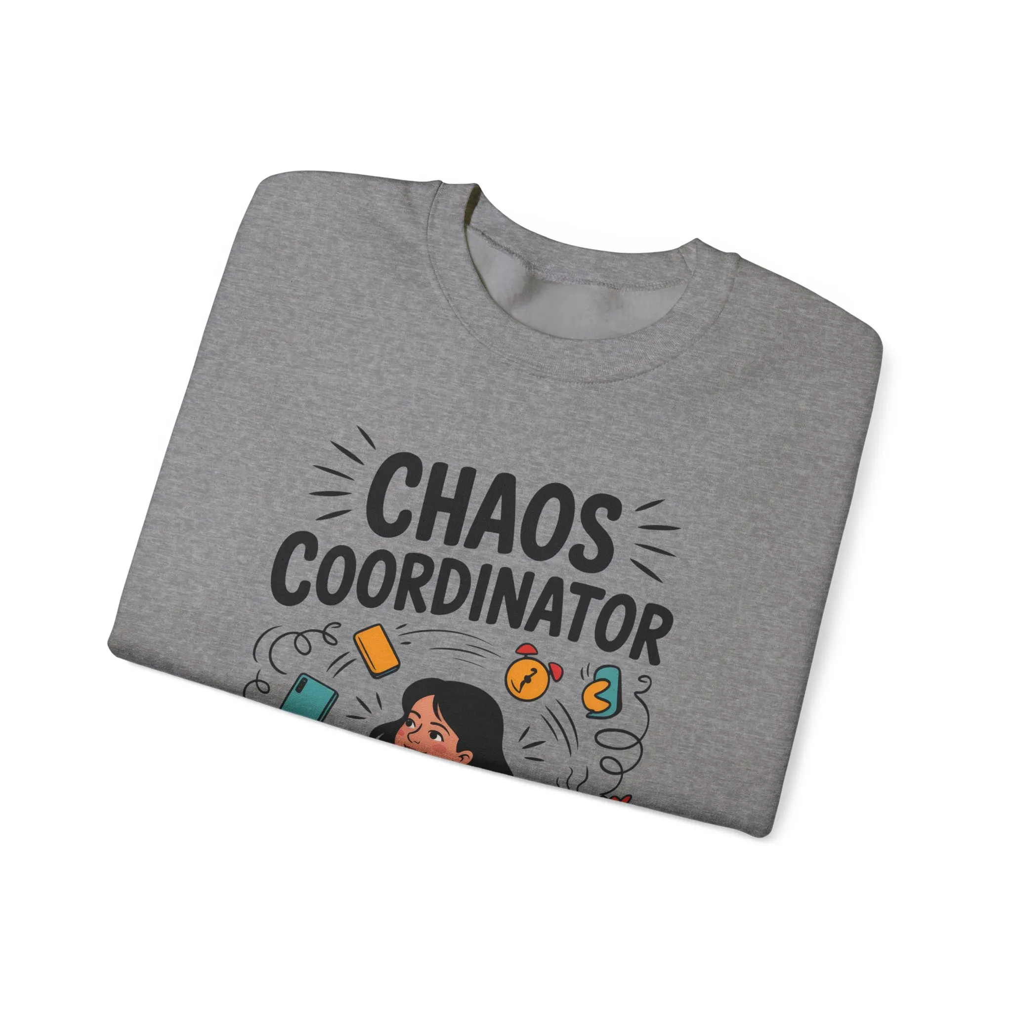 Chaos Coordinator Sweatshirt, Funny Mom Life Sweatshirt ,Gift for Busy Moms, Multitasking Mom Gift, Mom Life Sweatshirt, Mother's Day Gift - Image 42