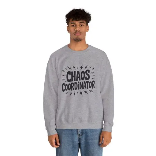 Chaos Coordinator Sweatshirt, Funny Gift for Moms, Mother's Day Gift, TeacherSweatshirt, Casual Graphic Tee, Women's Gift Idea - Image 16