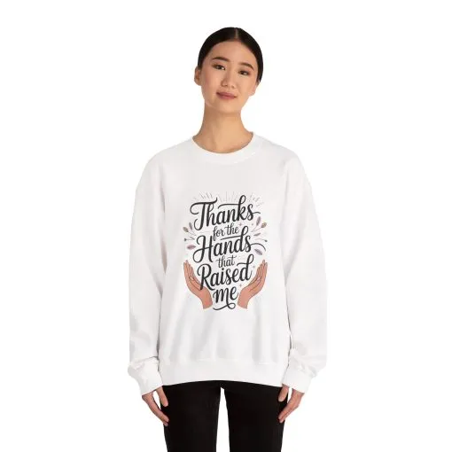 Thanks for the Hands That Raised Me Shirt, Mother's Day Gift, Appreciation Shirt for Mom, thankful mom tee - Image 35