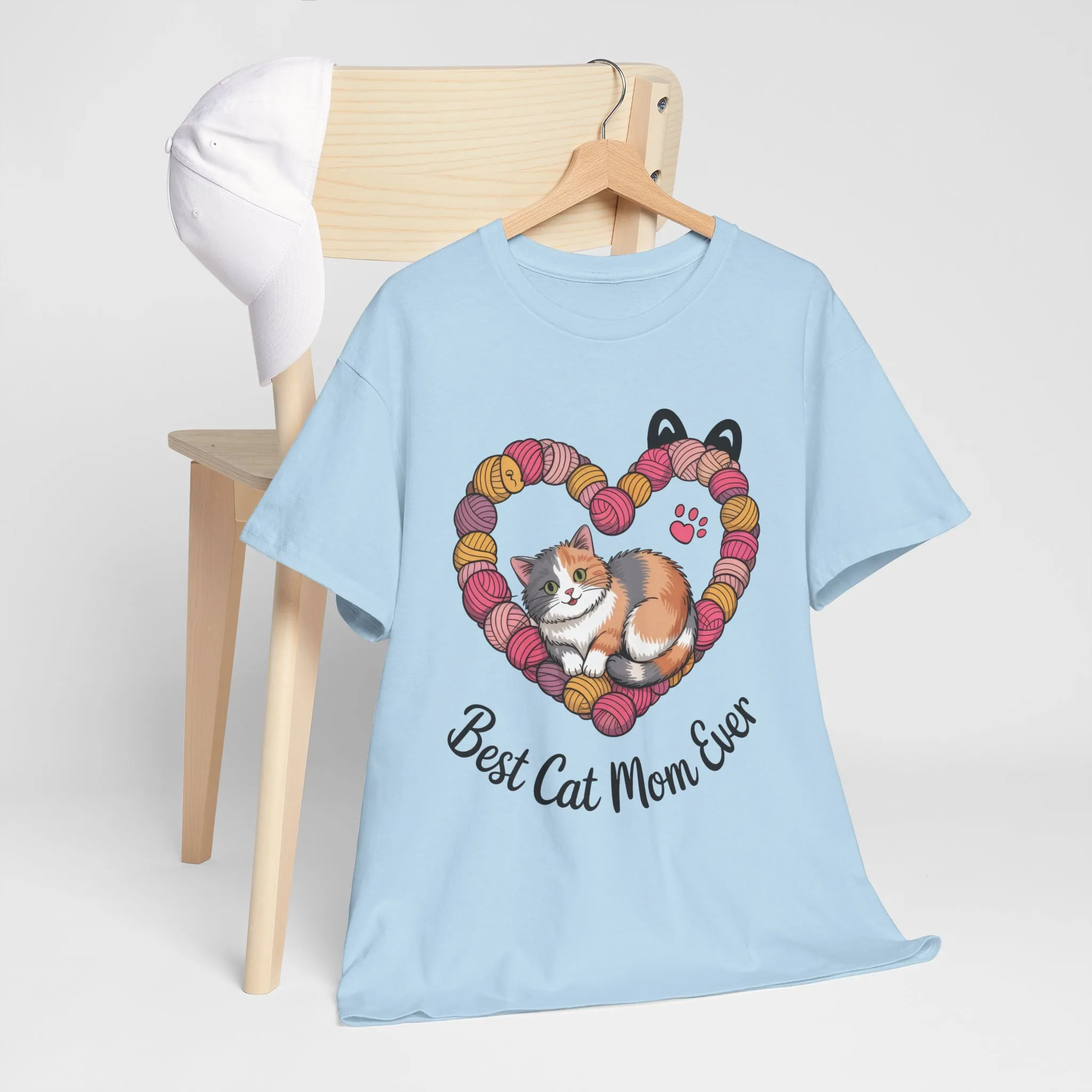 Best Cat Mom Ever T-Shirt, Cat Lover Gift, Pet Mom Shirt, Funny Animal Apparel, Cute Gift for Cat Moms, Gift for Cat Lovers, Kitty Mom Shirt - Image 16