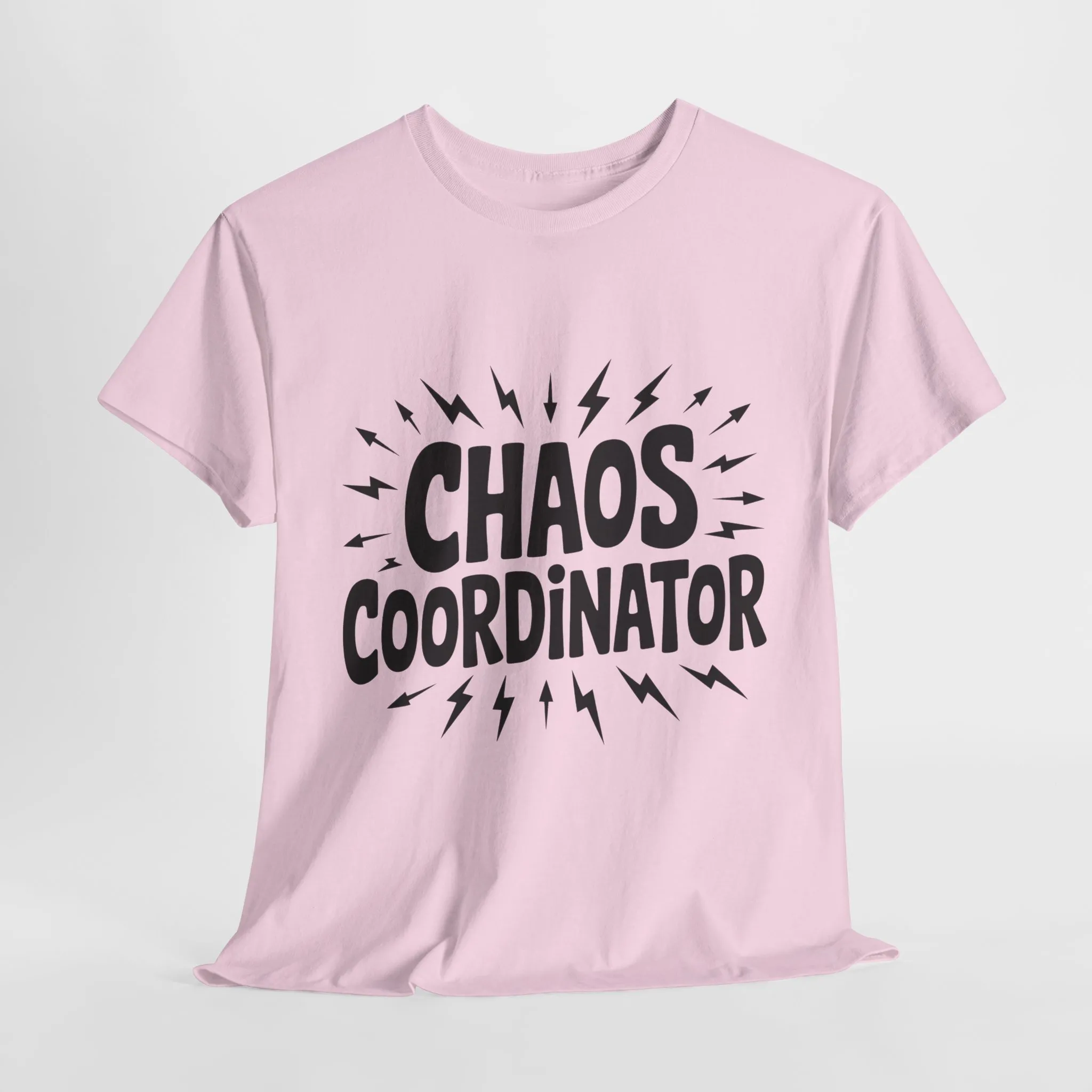 Chaos Coordinator Unisex Heavy Cotton Tee, Funny Graphic T-Shirt, Gift for Moms, Mom Life Graphic Tee, Mother's Day T-Shirt - Image 24