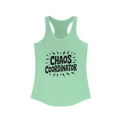 Chaos Coordinator Tank, Perfect for Busy Moms, Gifts for Teachers, Motivational Apparel, Workplace humor gift, mothers day gift - Image 9