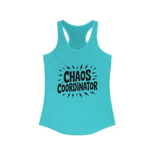 Chaos Coordinator Tank, Perfect for Busy Moms, Gifts for Teachers, Motivational Apparel, Workplace humor gift, mothers day gift