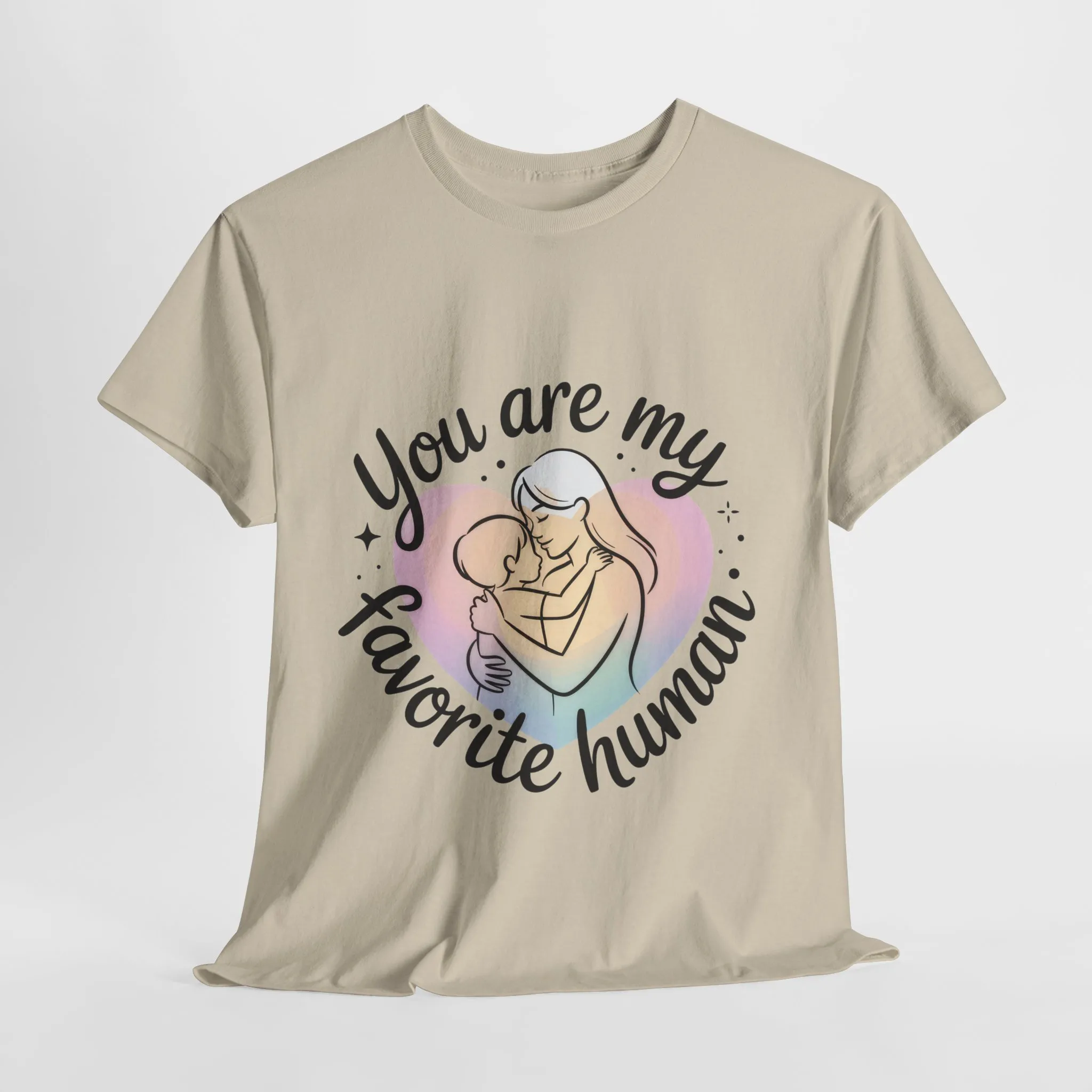 You Are My Favorite Human T-Shirt, Cute Mother and Child Shirt, Gift for Mom or Baby Shower, Mother's Day Gift - Image 28