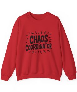 Chaos Coordinator Sweatshirt, Funny Gift for Moms, Mother's Day Gift, TeacherSweatshirt, Casual Graphic Tee, Women's Gift Idea
