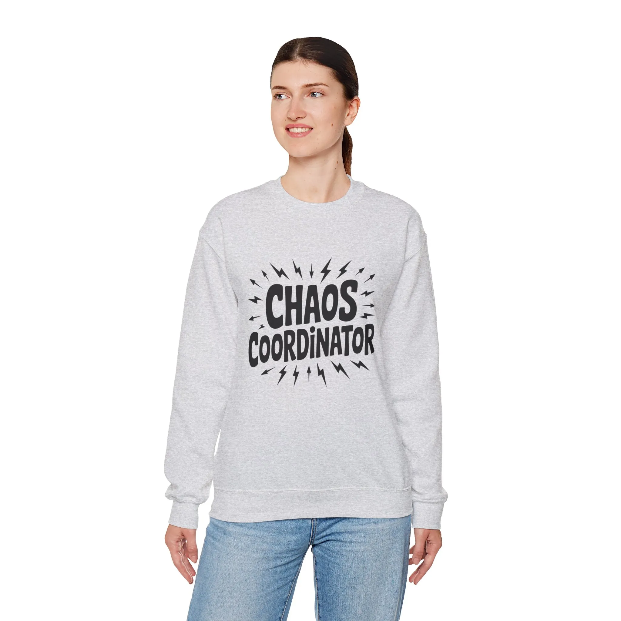 Chaos Coordinator Sweatshirt, Funny Gift for Moms, Mother's Day Gift, TeacherSweatshirt, Casual Graphic Tee, Women's Gift Idea - Image 11