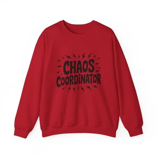 Chaos Coordinator Sweatshirt, Funny Gift for Moms, Mother's Day Gift, TeacherSweatshirt, Casual Graphic Tee, Women's Gift Idea - Image 45