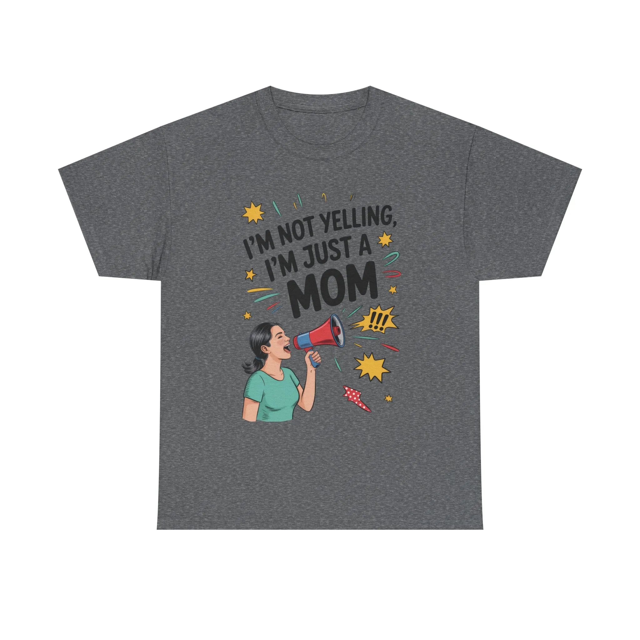 Funny Mom Shirt, I'm Not Yelling I'm Just a Mom, Mother's Day Gift, Loud Mom Life T-Shirt, Mother's Day Apparel, Family Humor Shirt - Image 20