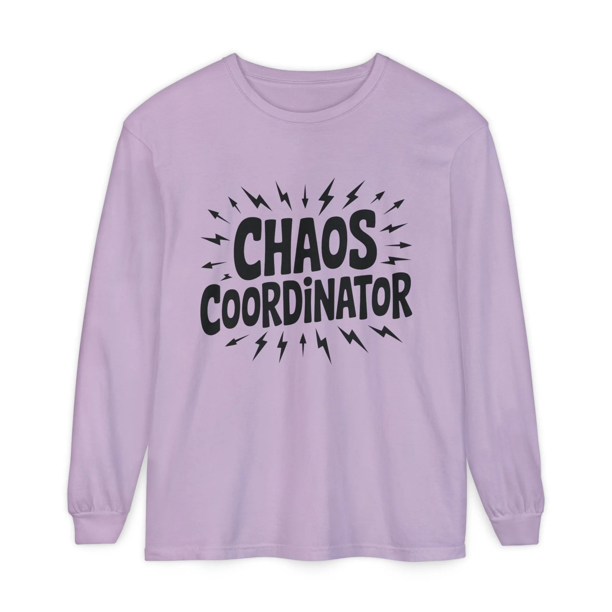 Chaos Coordinator Shirt Unisex Long Sleeve Tee, Funny Mom Life Gift, Mothers Day Shirt, Gifts for Team Leaders, Humor Apparel - Image 19