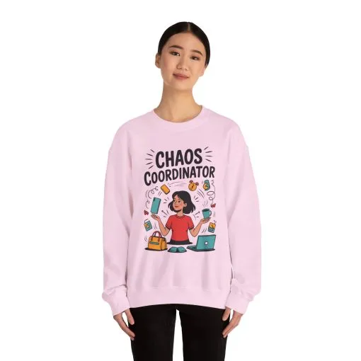 Chaos Coordinator Sweatshirt, Funny Mom Life Sweatshirt ,Gift for Busy Moms, Multitasking Mom Gift, Mom Life Sweatshirt, Mother's Day Gift - Image 27