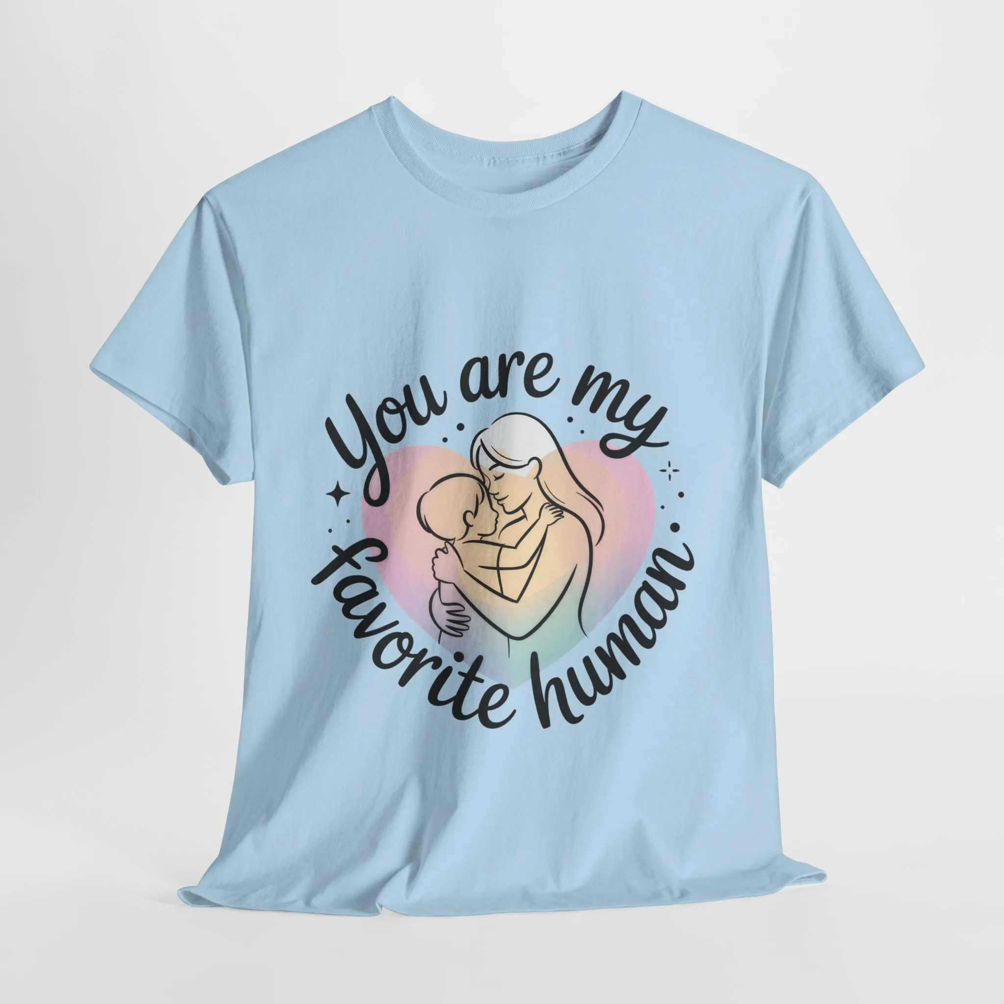 You Are My Favorite Human T-Shirt, Cute Mother and Child Shirt, Gift for Mom or Baby Shower, Mother's Day Gift - Image 18