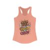 Funny Mom Fuel Racerback Tank, Perfect Gift for Moms, Chaos & Caffeine, Mother's Day Apparel, Funny Tired Mom Life Tee, Coffee Loving Moms
