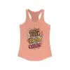 Funny Mom Fuel Racerback Tank, Perfect Gift for Moms, Chaos & Caffeine, Mother's Day Apparel, Funny Tired Mom Life Tee, Coffee Loving Moms