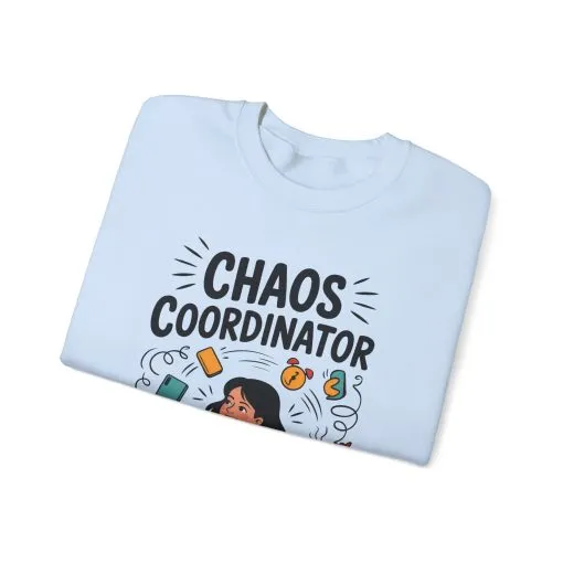 Chaos Coordinator Sweatshirt, Funny Mom Life Sweatshirt ,Gift for Busy Moms, Multitasking Mom Gift, Mom Life Sweatshirt, Mother's Day Gift - Image 18