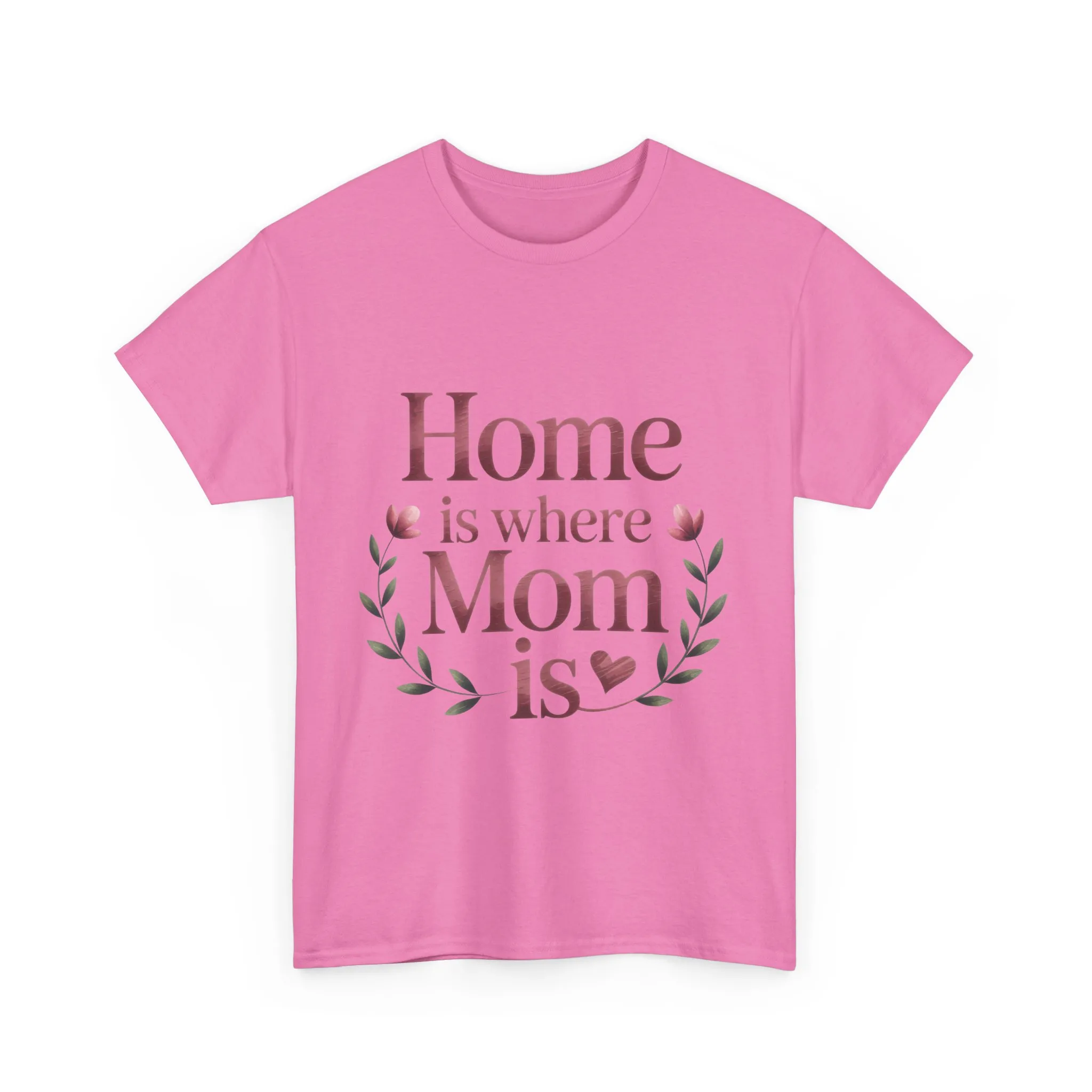 Home is Where Mom Is Women's Tee, Cozy Cotton T-Shirt for Mothers, Perfect Gift for Mother's Day, Casual Everyday Wear, mother's day gift - Image 23
