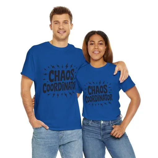 Chaos Coordinator Unisex Heavy Cotton Tee, Funny Graphic T-Shirt, Gift for Moms, Mom Life Graphic Tee, Mother's Day T-Shirt - Image 22