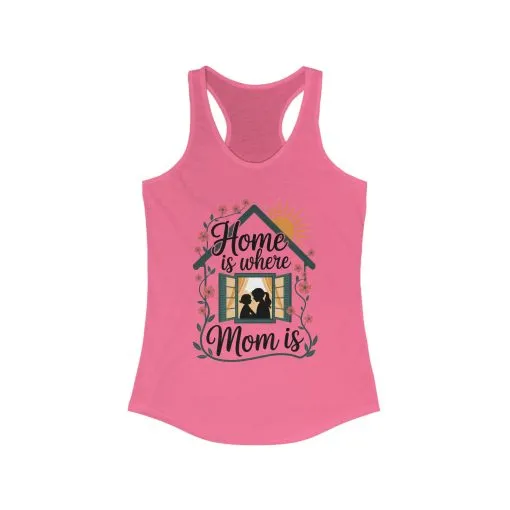 Home Is Where Mom Is Tank, Mother's Day Cotton Tank, Cute Family Gift for Mom, Sentimental Mom Gift, mother's day Gift - Image 11
