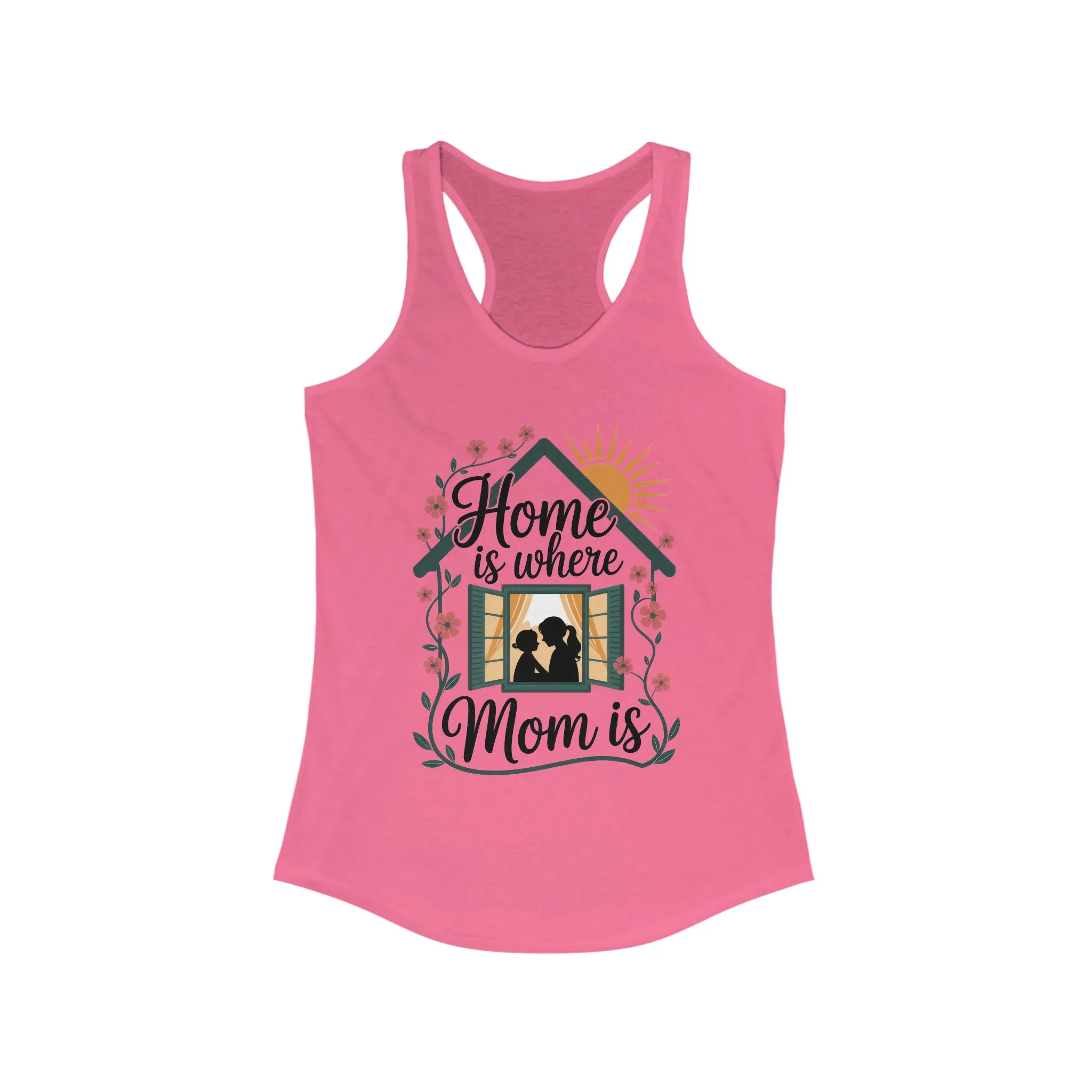 Home Is Where Mom Is Tank, Mother's Day Cotton Tank, Cute Family Gift for Mom, Sentimental Mom Gift, mother's day Gift - Image 11