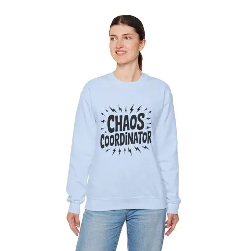 Chaos Coordinator Sweatshirt, Funny Gift for Moms, Mother's Day Gift, TeacherSweatshirt, Casual Graphic Tee, Women's Gift Idea - Image 22
