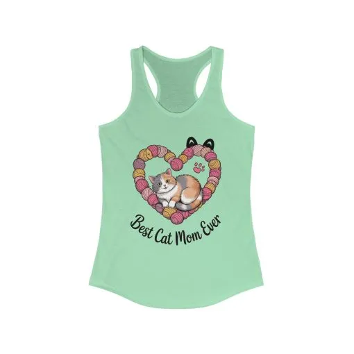 Best Cat Mom Ever Tank Top, Cat Lover Gift, Pet Mom Shirt, Funny Cat Tank, Mother's Day Gift, Mother's Day Gift, Pet Mom Gift - Image 7